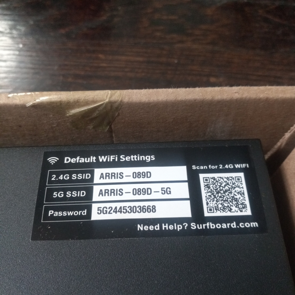 ARRIS SURFboard Cable Modem SBG7400AC2 DOCSIS 3.0 Modem WiFi Router 960 Mbps - Picture 11 of 13